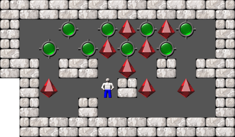 Sokoban Mass Remodel level 550